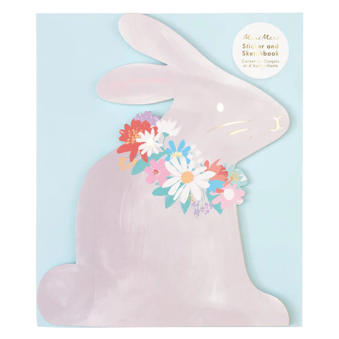 Bunny Sticker & Sketchbook - Binky