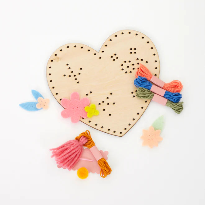 Heart Embroidery Kit - Binky