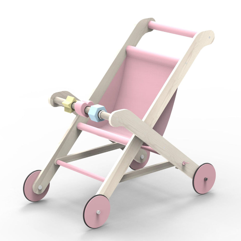 Moover Essential Stroller Pink - Binky