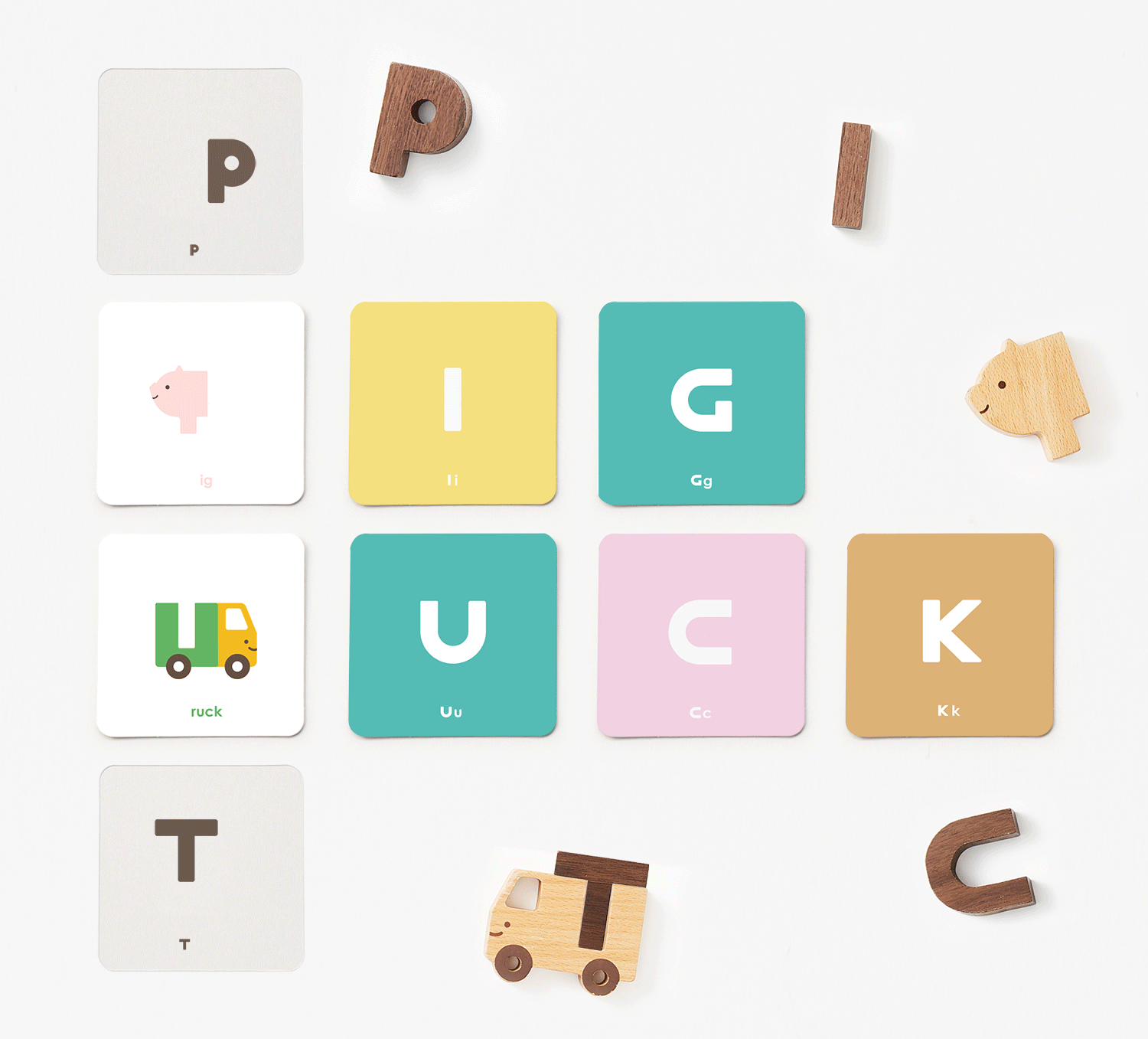 Alphabet Play Cards - Binky