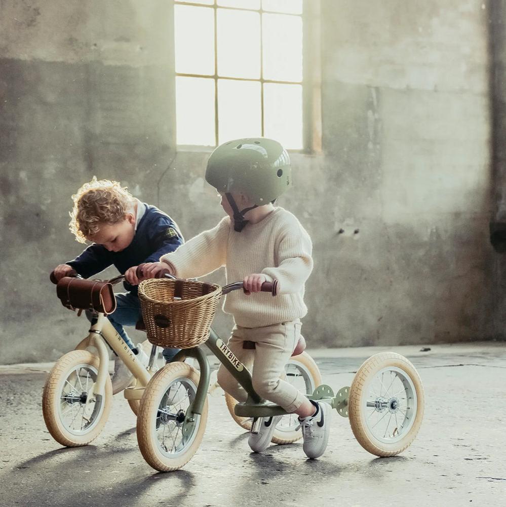 Trybike - Steel 2 In 1 Balance Trike - Vintage Green - Binky