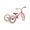 Trybike - Steel 2 In 1 Balance Trike - Vintage Rose - Binky