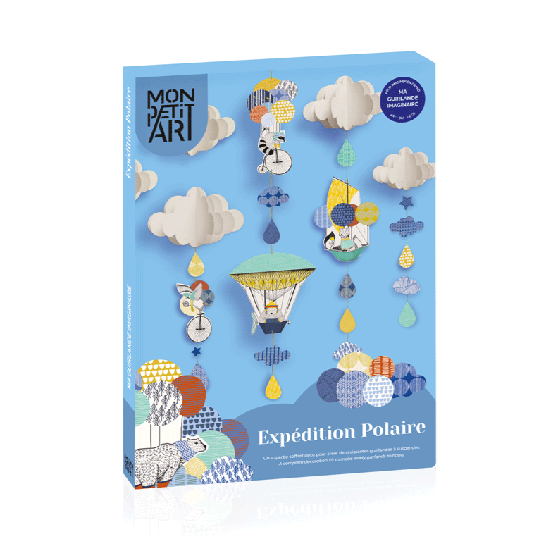 Polar Expedition paper art set - Binky
