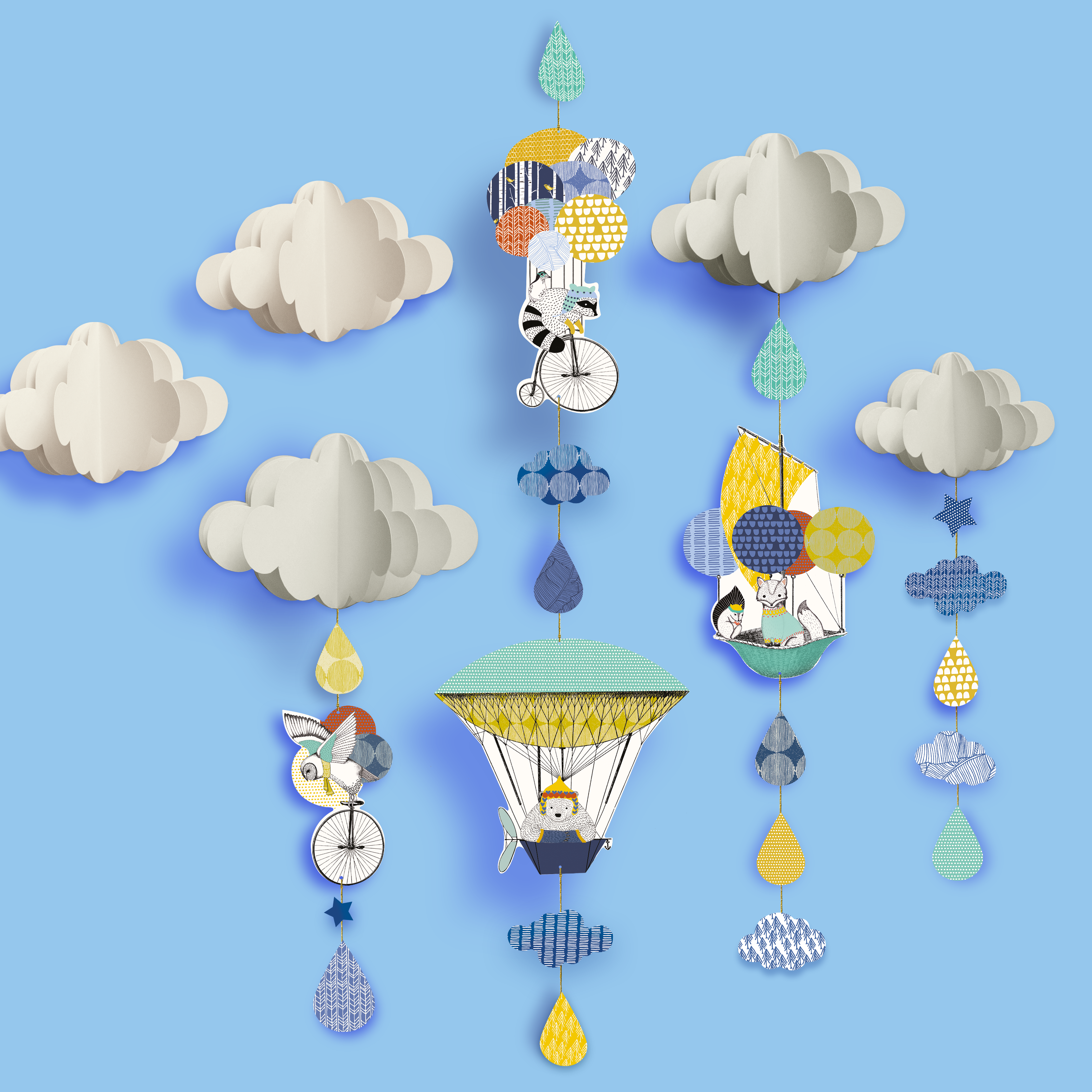 Polar Expedition paper art set - Binky