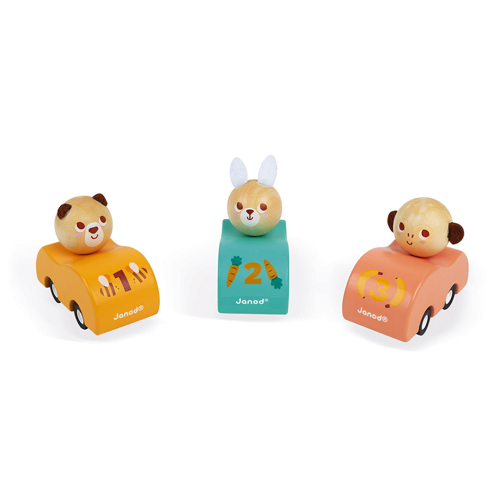 Pull back car - Binky