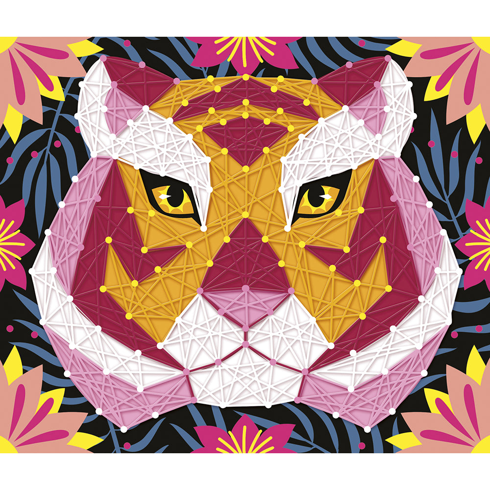 Jungle animal string art boards - Binky