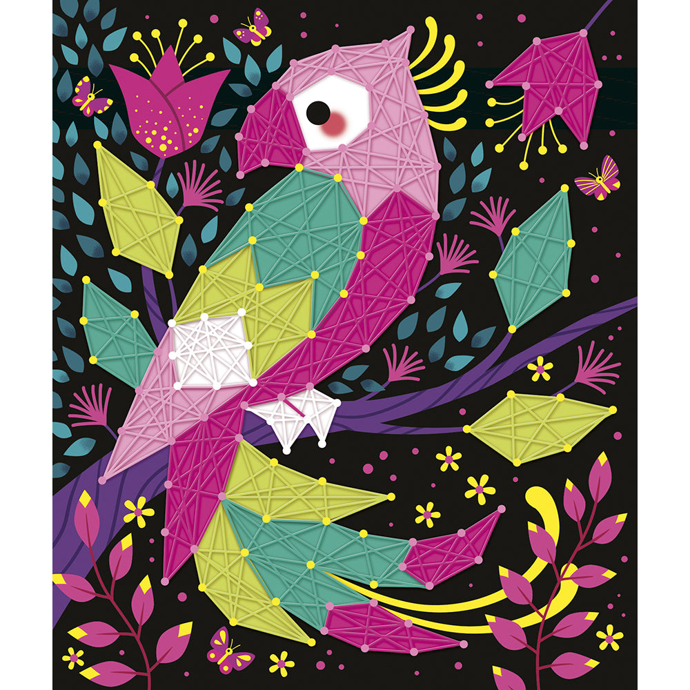 Jungle animal string art boards - Binky