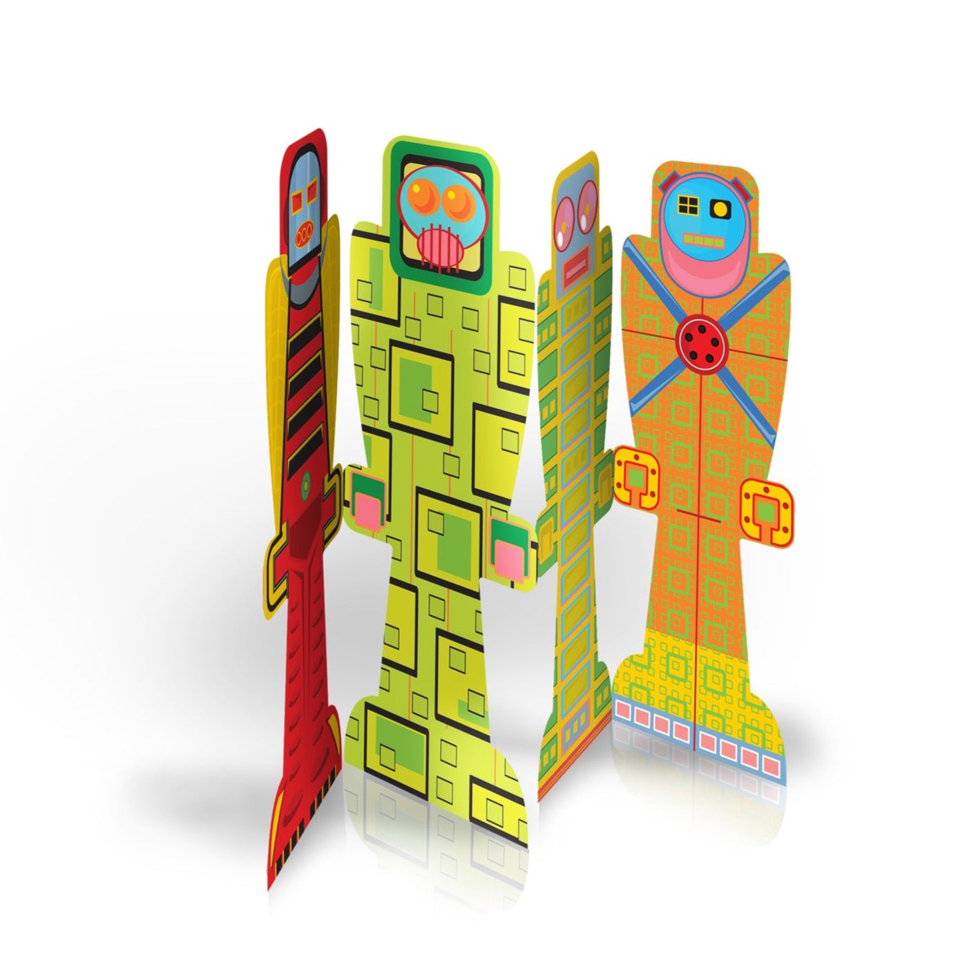 Robot bookmarks - Binky