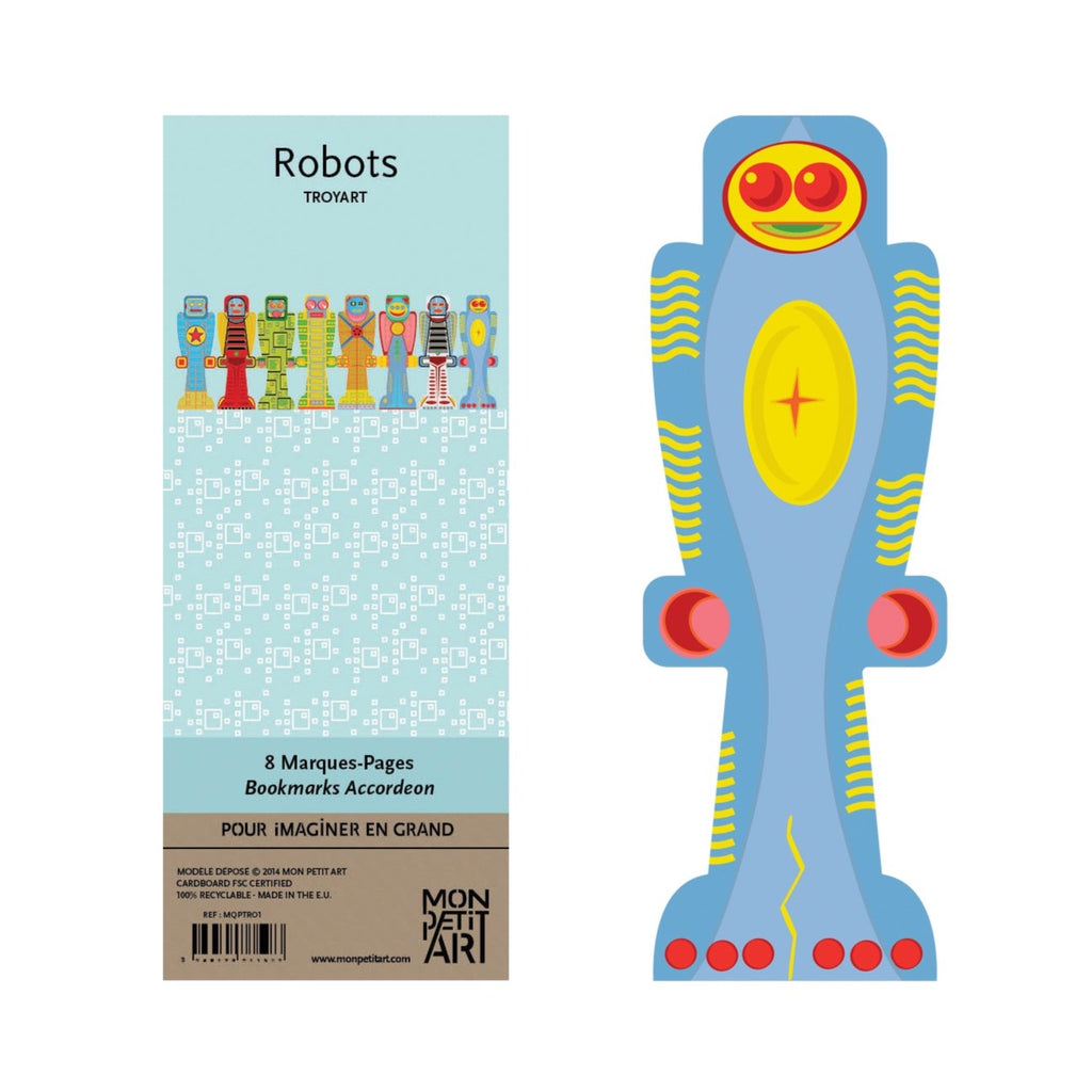 Robot bookmarks - Binky