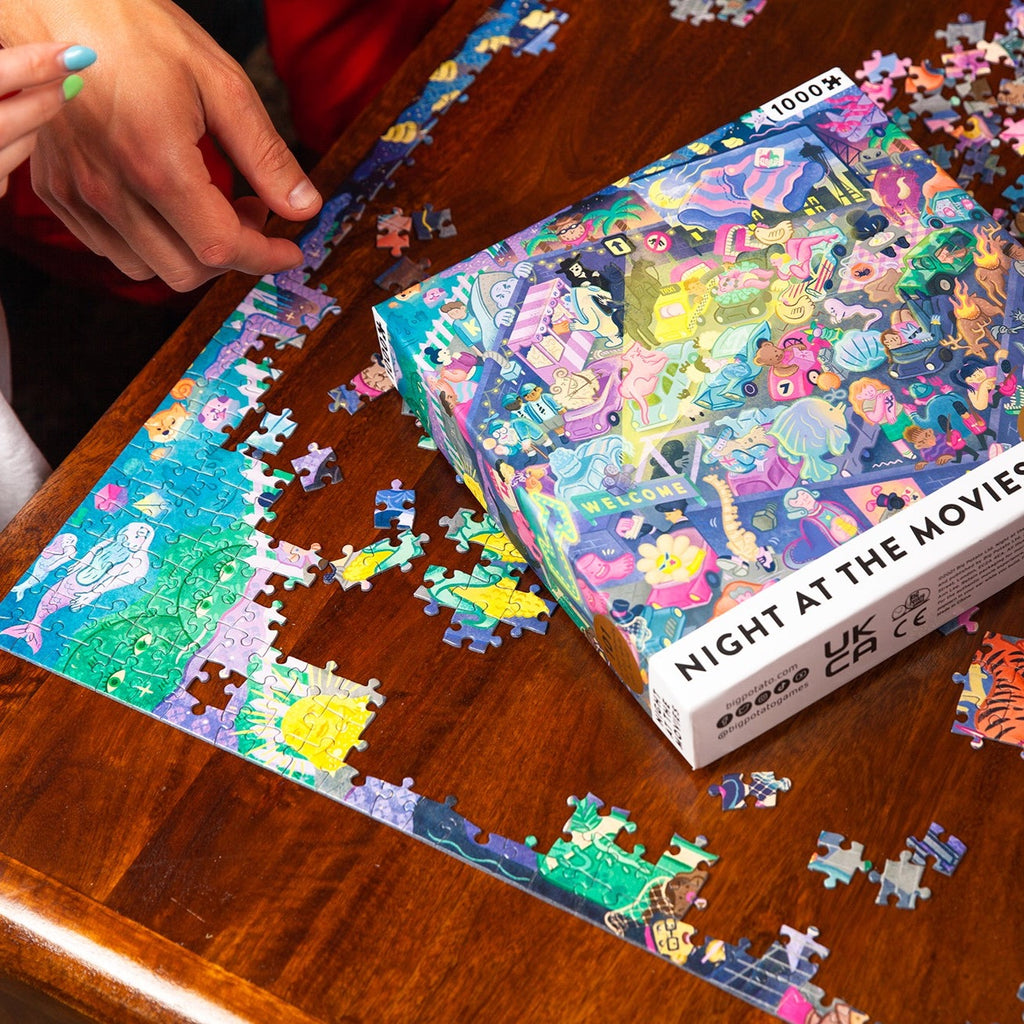 Night at the movies puzzle - Binky