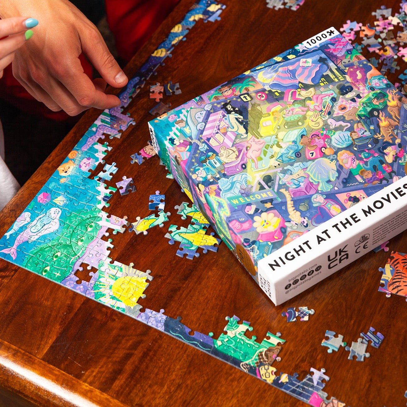 Night at the movies puzzle - Binky