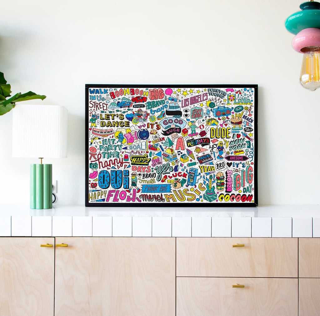 Street art Puzzle - Binky