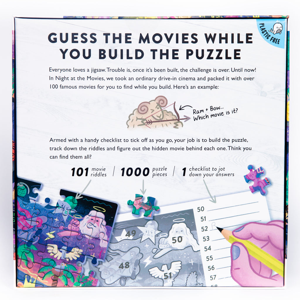 Night at the movies puzzle - Binky