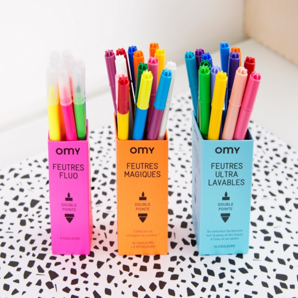 16 Ultra washable felt tip pens - Binky