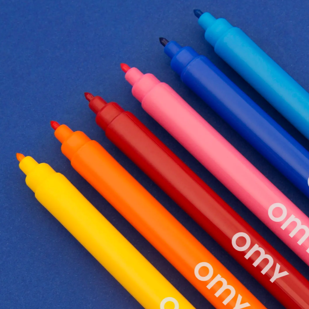 16 Ultra washable felt tip pens - Binky