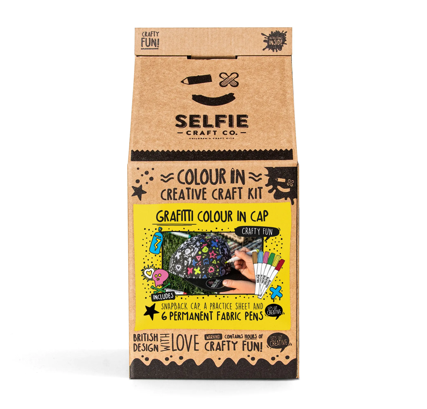 Graffiti colour in Snapback Cap - Binky