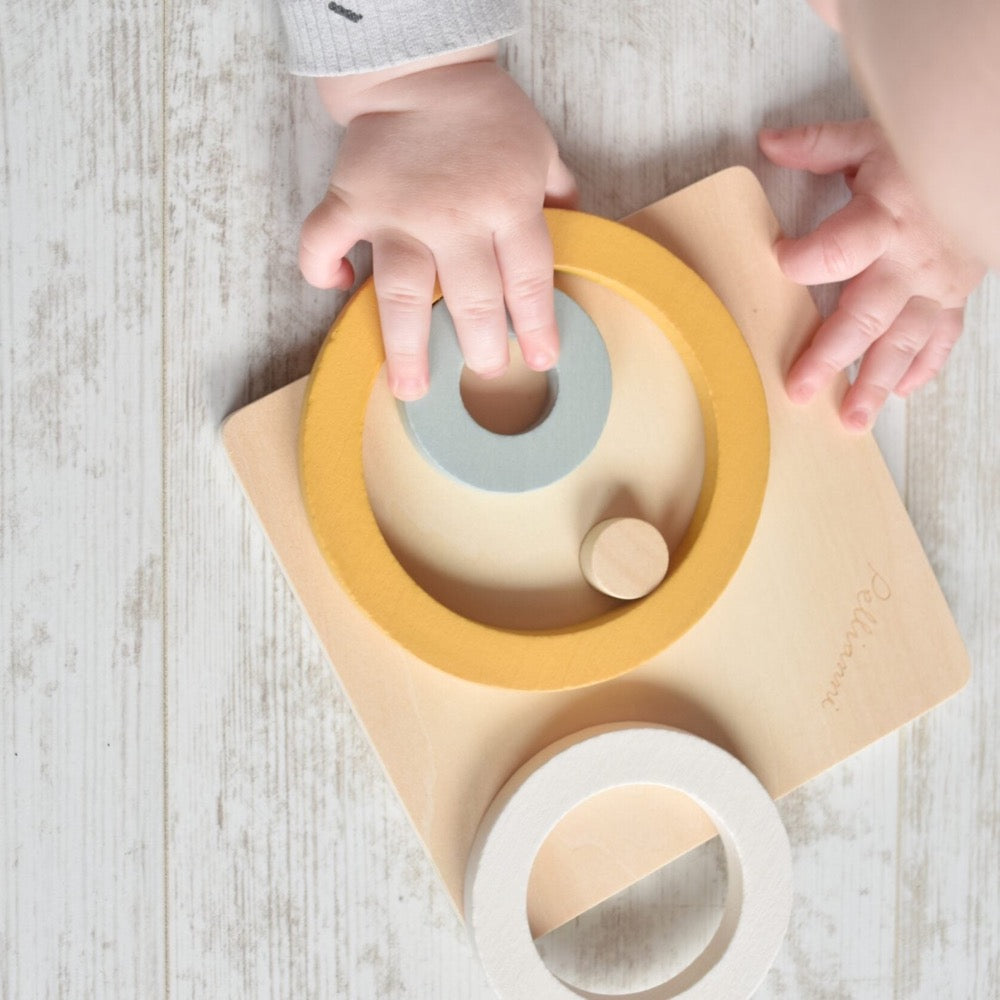 Round Puzzle Mustard - Binky