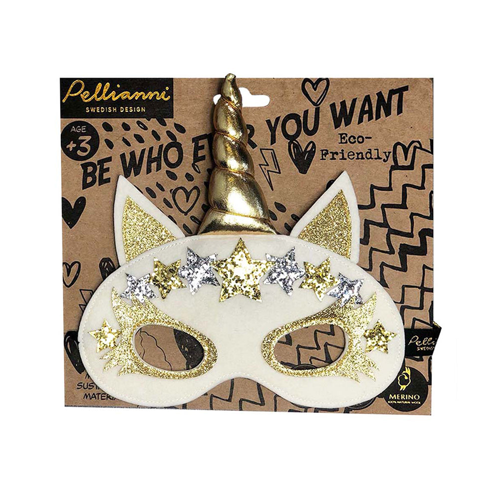Unicorn Mask, gold - Binky