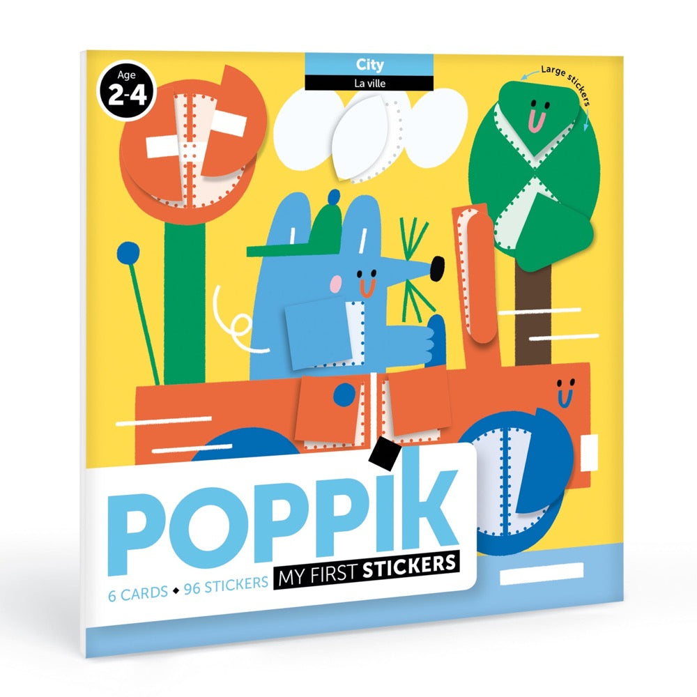 My First Sticker Cards - City - Binky